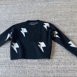 Lightning bolt sweater
